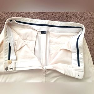White/Cream Theory Pants - Size 4